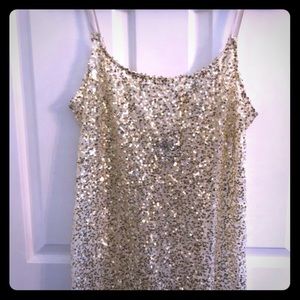 Sparkle gold top